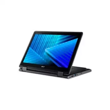 Ordinateur portable 2-en-1 Acer TravelMate Spin B3 TMB312RN-31-TCO-P9GM, 12,2 pouces WUXGA IPS tactile, Intel Processor N250, 16 Go LPDDR5x, 256 Go SSD, Windows 11 Pro Education, clavier QWERTZ allemand