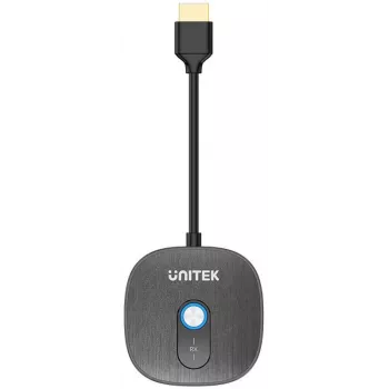 Unitek Récepteur HDMI sans fil supplémentaire pour émetteur V1711A, noir