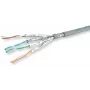Câble en vrac ROLINE S/FTP Cat.6A (classe EA) LSOH fil plein, 100 m, gris