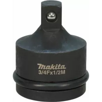 Adaptateur d'entraînement Makita E-24985 carré 1/2 pouce vers hex 1/4 pouce 57 mm pour DTW1001 DTW1005 TW001G