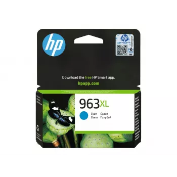 Cartouche d'encre originale HP 963XL High Yield Cyan