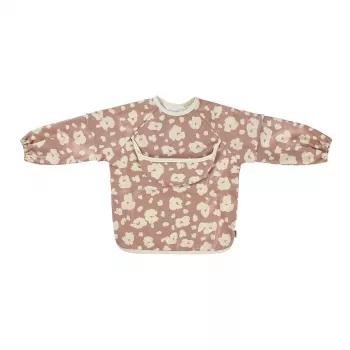 Beaba bavoir 2-en-1 avec manches longues amovibles Savannah Bloom