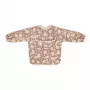 Beaba bavoir 2-en-1 avec manches longues amovibles Savannah Bloom