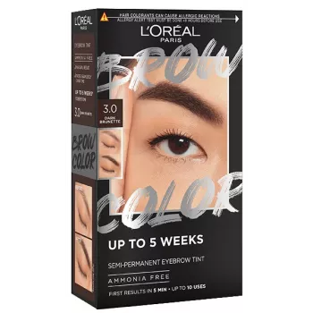 Kit de teinture pour sourcils L'Oreal Brow Color 3.0 Dark Brunette