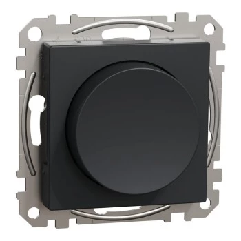Schneider Electric variateur LED rotatif Multiwire 200W anthracite