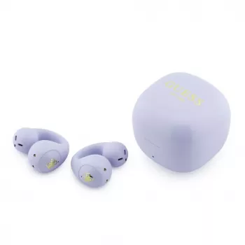 Guess Mini Classic Open-Ear Casque sans fil à conduction osseuse Violet