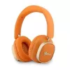 Casque Bluetooth supra-auriculaire Guess Rectangle Metal Script orange
