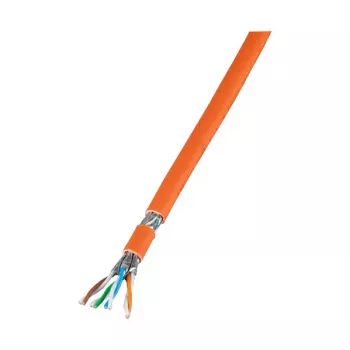 EFB Elektronik MK7101.1-CPR Cat7 S/FTP (S-STP) Installation Cable, Orange