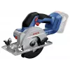 Scie circulaire sans fil Bosch Professional GKS 18V-51 Solo, 18 V, bleu/noir, lame Ø 140 mm, sans batterie ni chargeur, dans L-BOXX