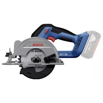 Scie circulaire sans fil Bosch Professional GKS 18V-51 Solo, 18 V, bleu/noir, lame Ø 140 mm, sans batterie ni chargeur, dans L-BOXX