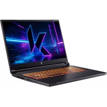 Ordinateur portable gaming Acer Nitro V 17 AI 43,2 cm (17,3 pouces) FHD 144 Hz Ryzen AI 5 240 16 Go 512 Go SSD RTX 5060 sans système d'exploitation noir obsidienne