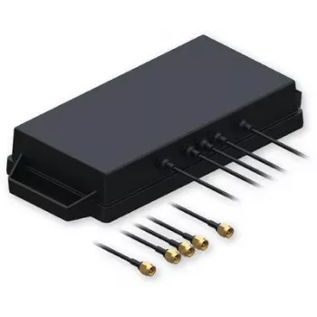 Teltonika Antenne combinée 5G/GNSS avec connecteurs SMA - câble 3m - Noir