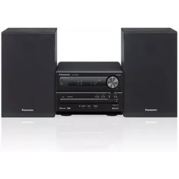 Chaîne hi-fi micro PANASONIC SC-PM250EE-K - 20 W RMS, CD/MP3, Bluetooth, radio FM, noire