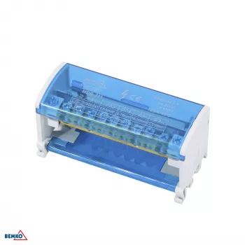 SCHELINGER bloc de distribution 22 bornes 2x11 (7x5,3mm + 2x7,5mm + 2x9mm)