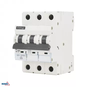 SCHELINGER disjoncteur miniature 6kA 3P B 50A VDE