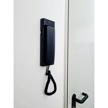 Combiné audio d'interphone CYFRAL Baltic 5P noir 4,5,6 fils