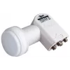 LNB universel Quad OPTICUM LQP-04H 4 sorties facteur de bruit 0,1 dB