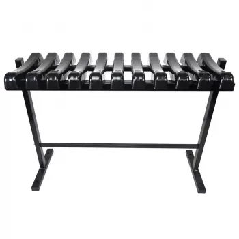 Banc de cimetière pliable DEDRA 72 cm à visser