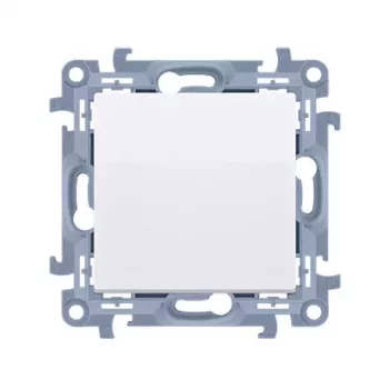 KONTAKT SIMON 10 Module interrupteur croisé blanc bornes à vis 10AX 250V