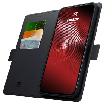 Coque 3mk Hardy Foldy 3MK PROTECTION pour Sony Xperia 1 V, noire