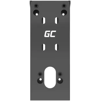 Entretoise de montage pour wallbox EV GREEN CELL pour chargeur HabuDen, 50 mm, noire, plastique ABS, gestion des câbles, ventilation, EVGCAKHS1