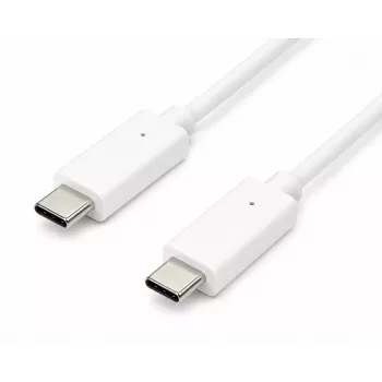 Câble USB-C vers USB-C Accura 2,0 m 100 W blanc