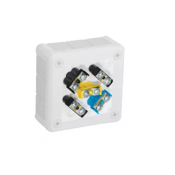 VIPLAST VP-41 Boîte de dérivation en saillie 12 entrées blanc IP55 98x98x42mm 041-51