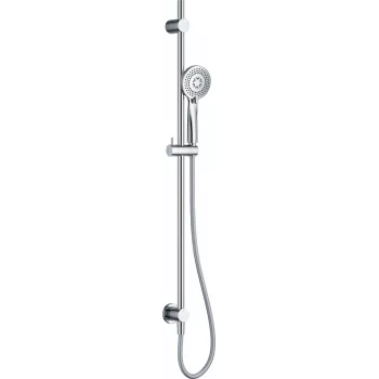 Ensemble de douche 3 fonctions DEANTE NQA 061K avec barre de douche - raccordement encastré, chrome