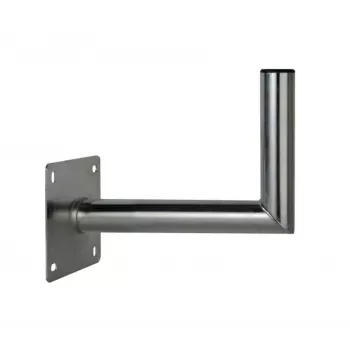 CORAB USL-48/300AL Support mural d'angle pour antenne parabolique, aluminium, tube 48mm, bras 300mm