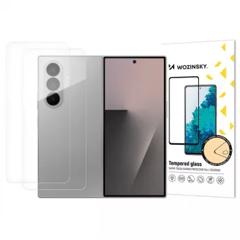 WOZINSKY Film de protection TPU intégral pour Samsung Galaxy Z Fold 7, lot de 2