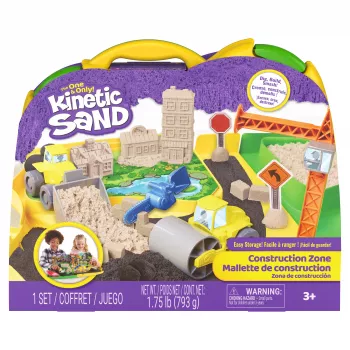 SPINMASTER Kinetic Sand - valise chantier Deluxe