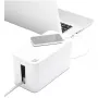 Bluelounge CableBox Mini boîte de gestion des câbles blanche