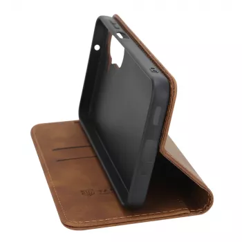 Tactical étui à rabat Xproof Galaxy A27 5G brun boue