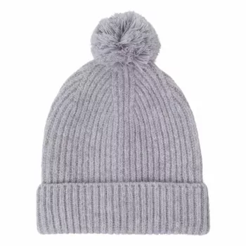 Bonnet bébé Lodger 100 % laine mérinos Drizzle Grey 6-12 mois