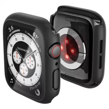 Spigen Thin Fit 360 Apple Watch 4 / 5 / 6 / SE 1 / 2 / 3 (44 mm) noir