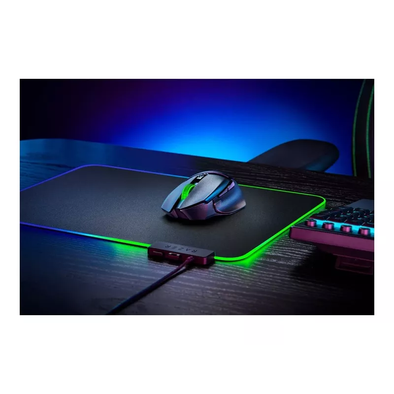 Souris gaming sans fil Razer Basilisk V3 X HyperSpeed - blanche