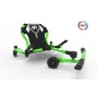Jouet à dérive à propulsion par pédales EzyRoller Spinner X vert 360° pour enfants de 4 à 12 ans