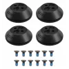 SUNNYLIFE 4x Protections de moteur pour drone DJI Avata 2 - silicone anti-poussière anti-rayures anti-collision - noir