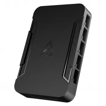 Contrôleur de ventilateurs ARCTIC hub PWM 10 ports avec alimentation SATA, noir