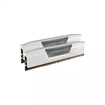 Kit de mémoire de bureau CORSAIR Vengeance RGB 32 Go (2x16 Go) DDR5 6000 MHz CL38 blanc