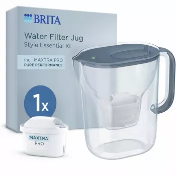 Carafe filtrante BRITA Style Essential XL bleue avec filtre MAXTRA PRO Pure Performance