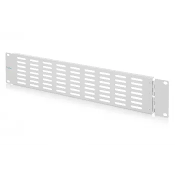 DIGITUS DN-97694 panneau d'occultation ventilé articulé 2U 19 pouces, gris