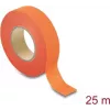 Delock ruban textile 25 m x 19 mm déchirable auto-adhésif orange