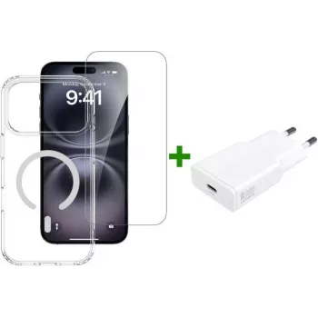 Ensemble de démarrage premium 3 en 1 4SMARTS pour Apple iPhone 18 Pro Max / 17 Pro