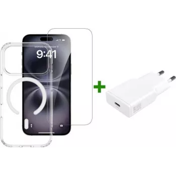 Ensemble de démarrage premium 3 en 1 4SMARTS pour Apple iPhone 18 Pro / 17 Pro MagSafe
