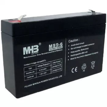 PowerWalker batterie MHB MS9-6 6V 9Ah plomb-acide étanche pour onduleurs
