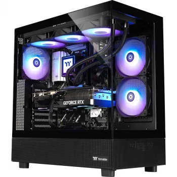 PC de bureau gaming Thermaltake FTW V270 (Intel Core i7-15700K, RTX 5070 Ti, 32 Go DDR5, 2 To NVMe, Windows 11 Home, noir)