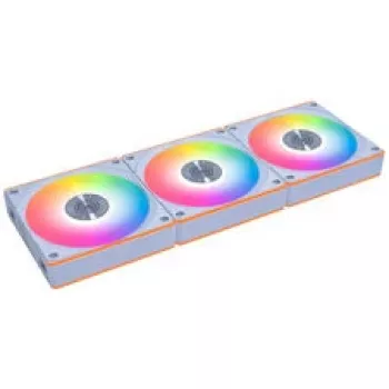 Lian Li UNI FAN CL FLEX Wireless PWM ARGB 120 mm blanc pack de 3 avec contrôleur