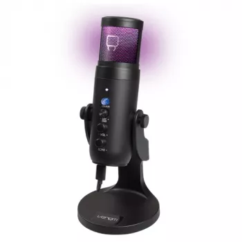Venom VS2868 LED Streaming Microphone - Black