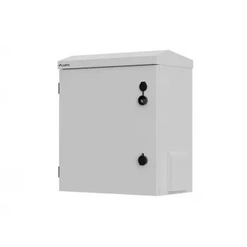 Armoire rack murale/mât 10 inch scellée IP55, 420x300x500 mm, grise, montée